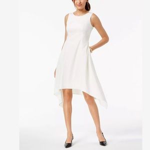 ✅Alfani Asymmetrical Scoop Neck Dress NWT